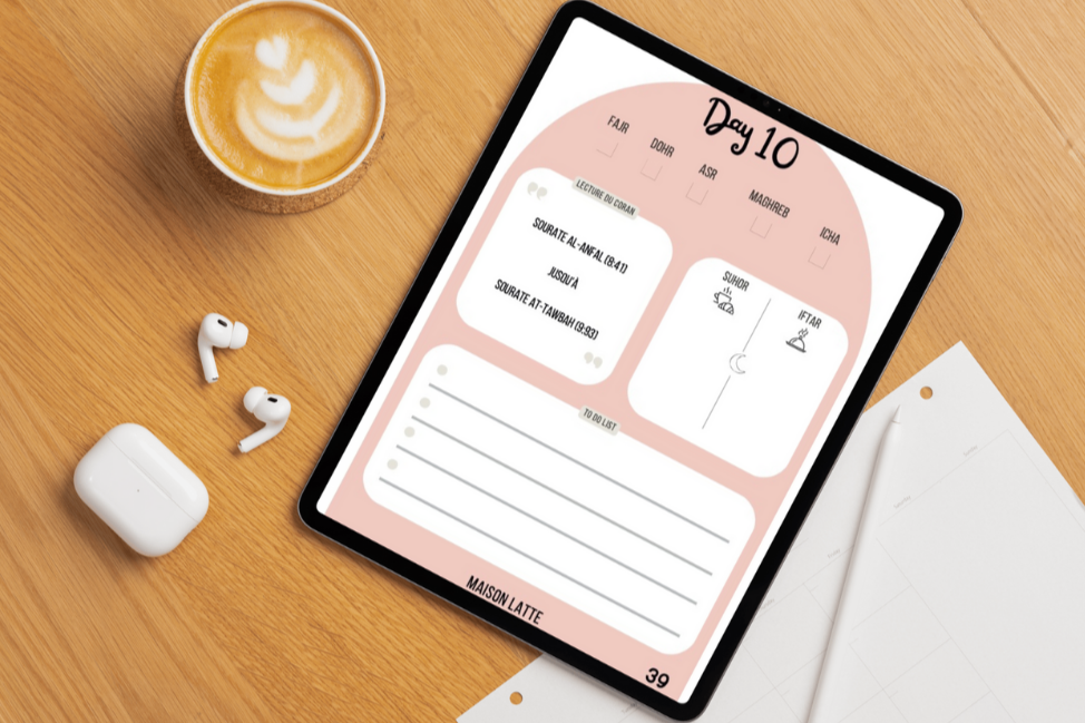 Ramadan Planner e-book
